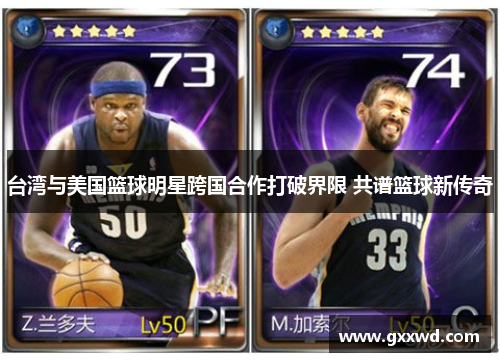 台湾与美国篮球明星跨国合作打破界限 共谱篮球新传奇