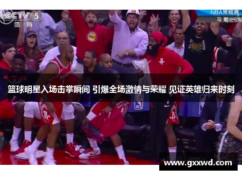 篮球明星入场击掌瞬间 引爆全场激情与荣耀 见证英雄归来时刻